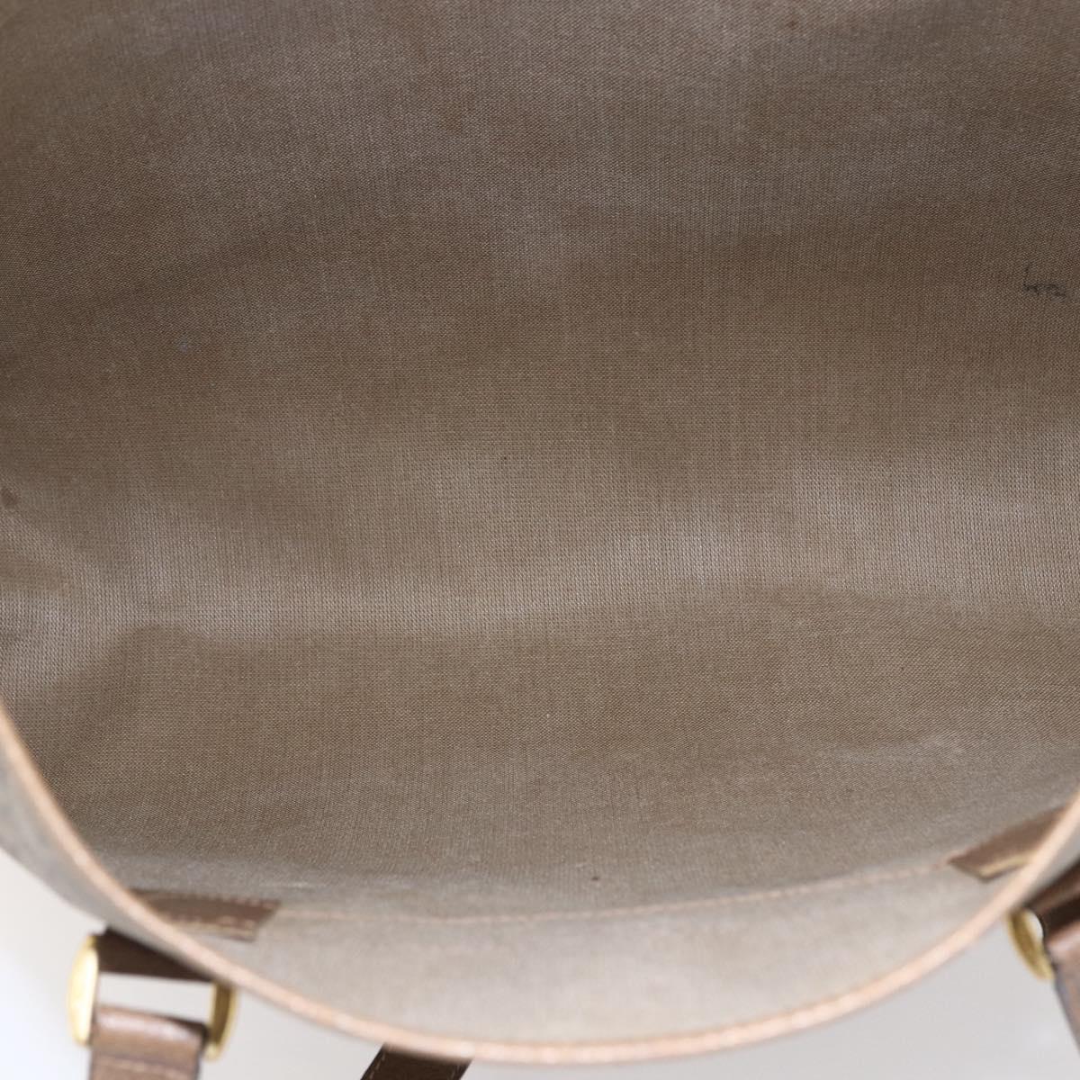 GUCCI GG Supreme Tote Bag PVC Beige Gold 39 02 061 Auth ep11212