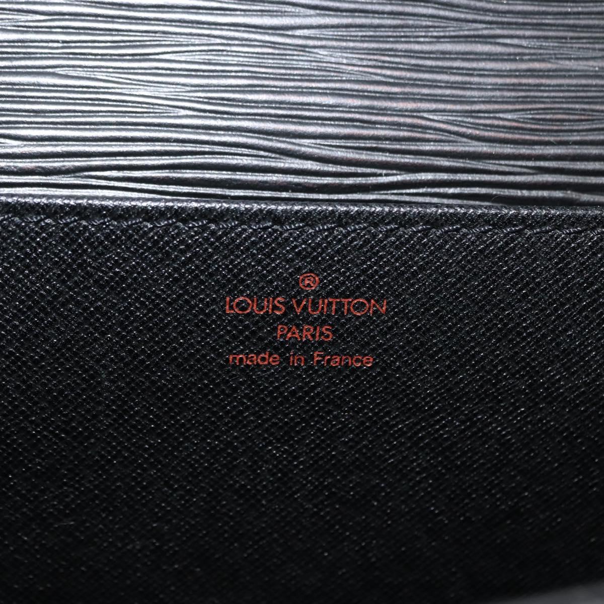 LOUIS VUITTON Epi Serviette Conseiller Business Bag Black M54422 LV Auth ep11214