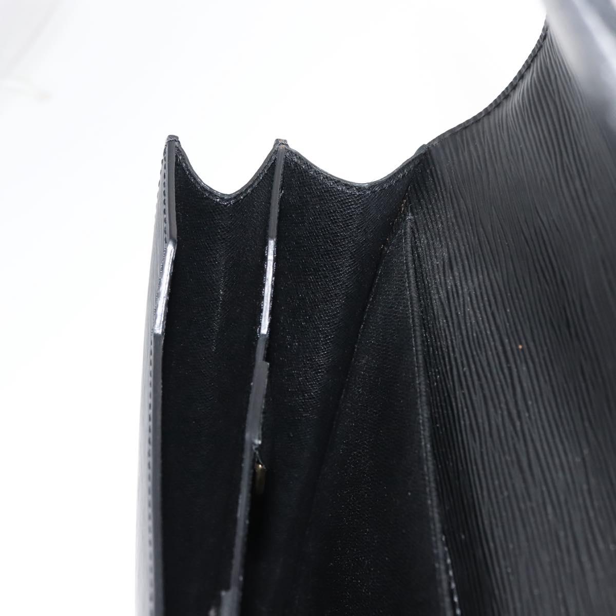 LOUIS VUITTON Epi Serviette Conseiller Business Bag Black M54422 LV Auth ep11214