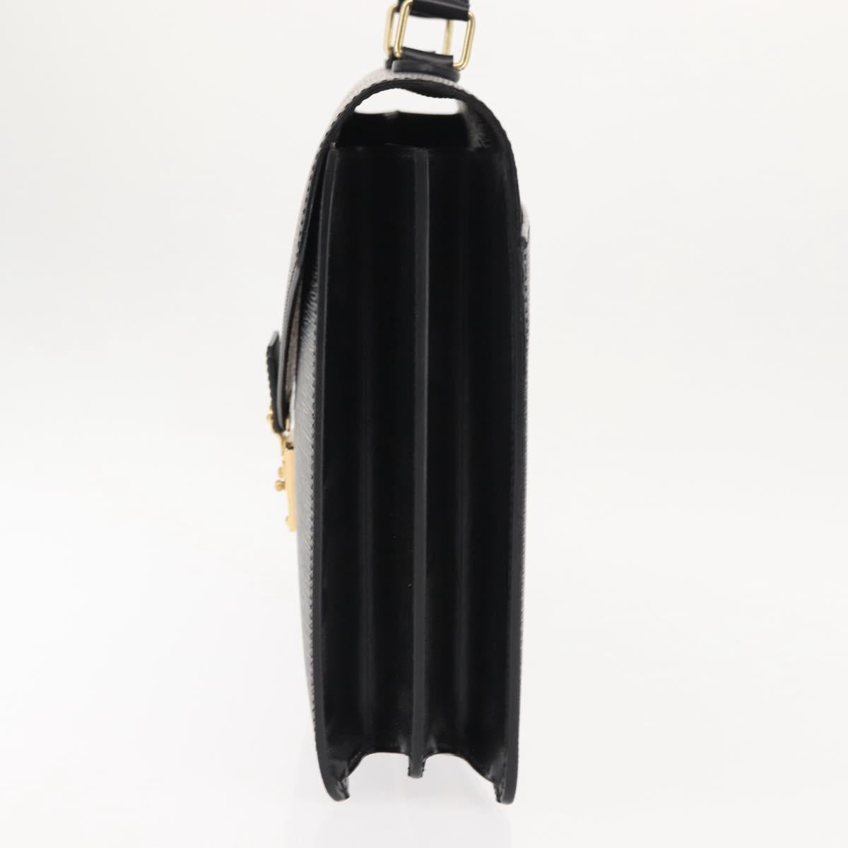LOUIS VUITTON Epi Serviette Conseiller Business Bag Black M54422 LV Auth ep11214