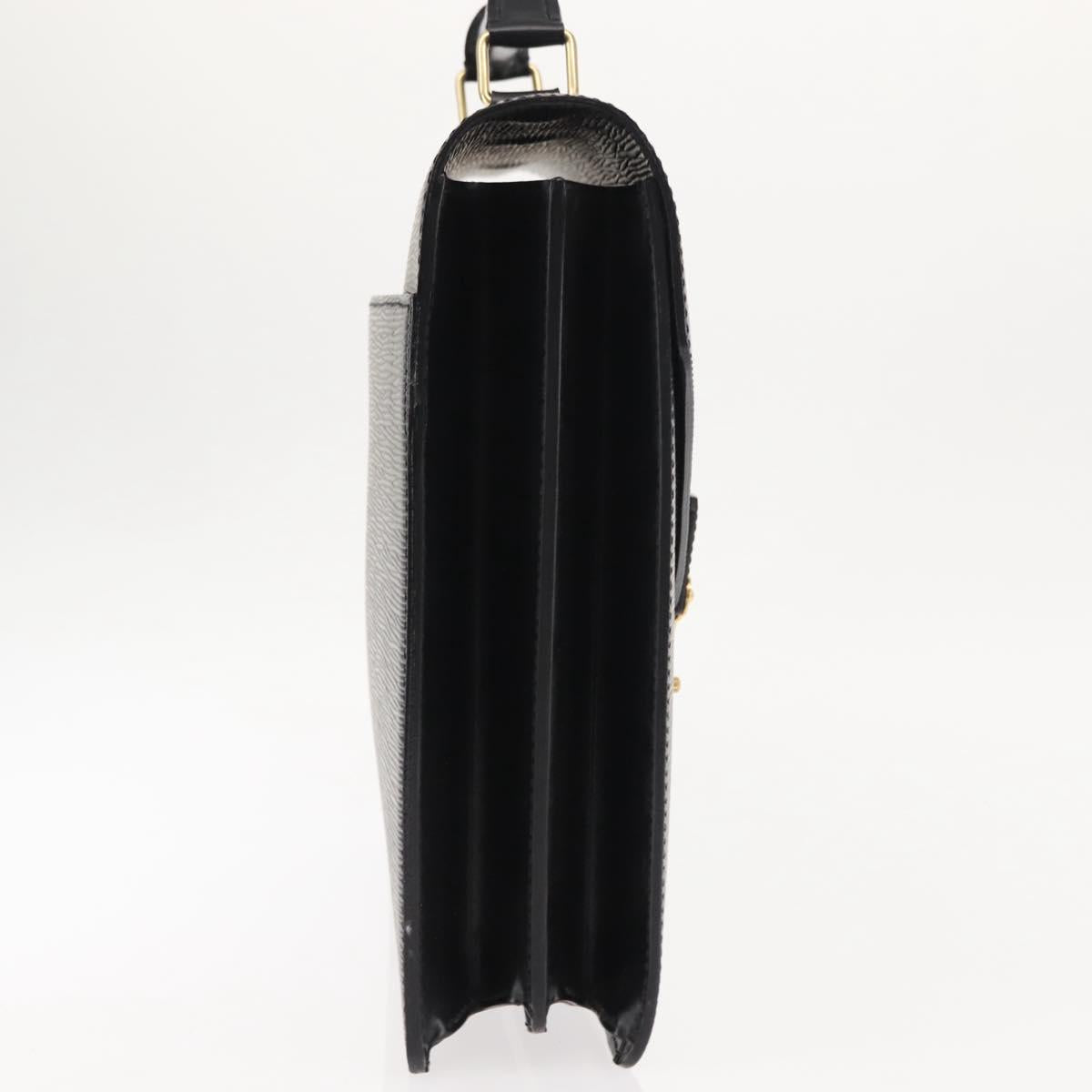 LOUIS VUITTON Epi Serviette Conseiller Business Bag Black M54422 LV Auth ep11214