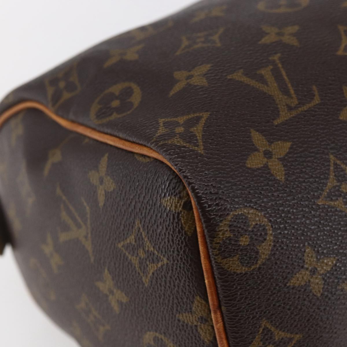 LOUIS VUITTON Monogram Speedy 25 Hand Bag M41528 LV Auth ep11218