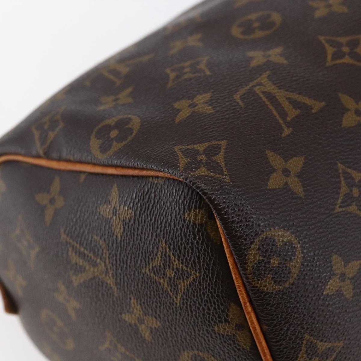 LOUIS VUITTON Monogram Speedy 25 Hand Bag M41528 LV Auth ep11218