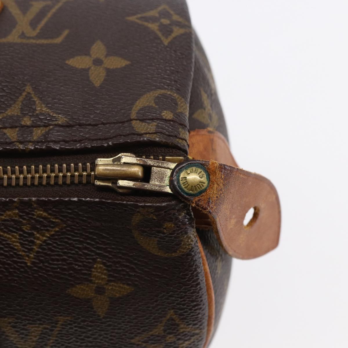 LOUIS VUITTON Monogram Speedy 25 Hand Bag M41528 LV Auth ep11218