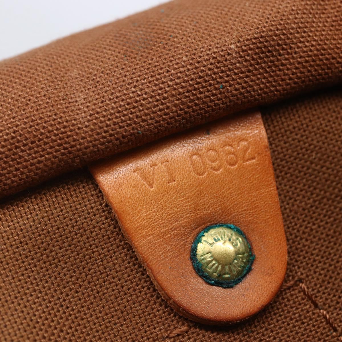 LOUIS VUITTON Monogram Speedy 25 Hand Bag M41528 LV Auth ep11218