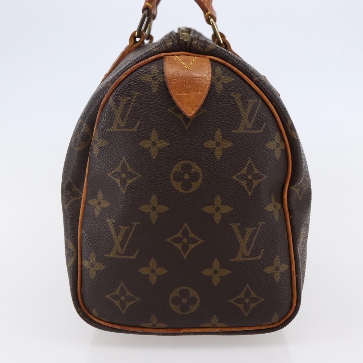 LOUIS VUITTON Monogram Speedy 25 Hand Bag M41528 LV Auth ep11218