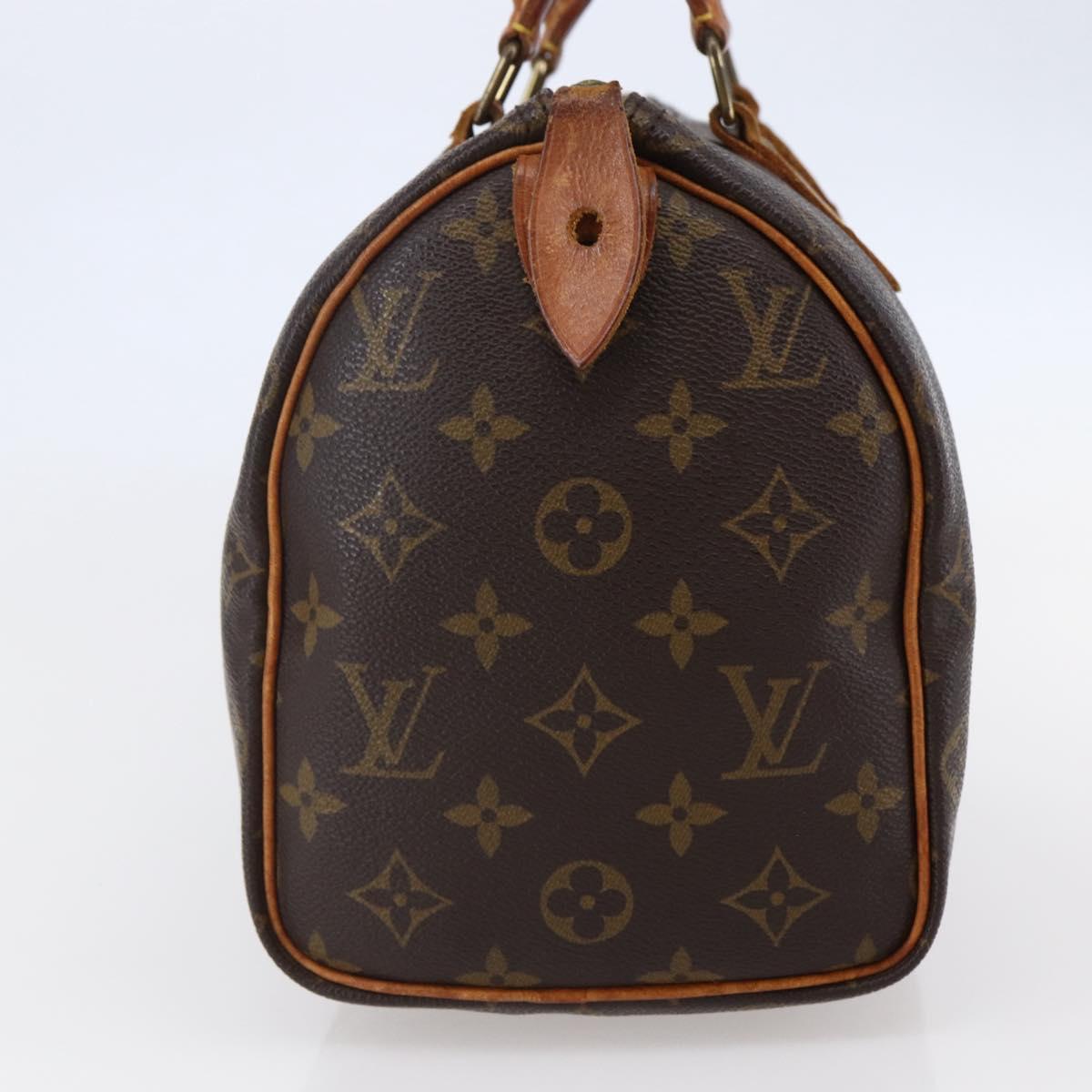 LOUIS VUITTON Monogram Speedy 25 Hand Bag M41528 LV Auth ep11218