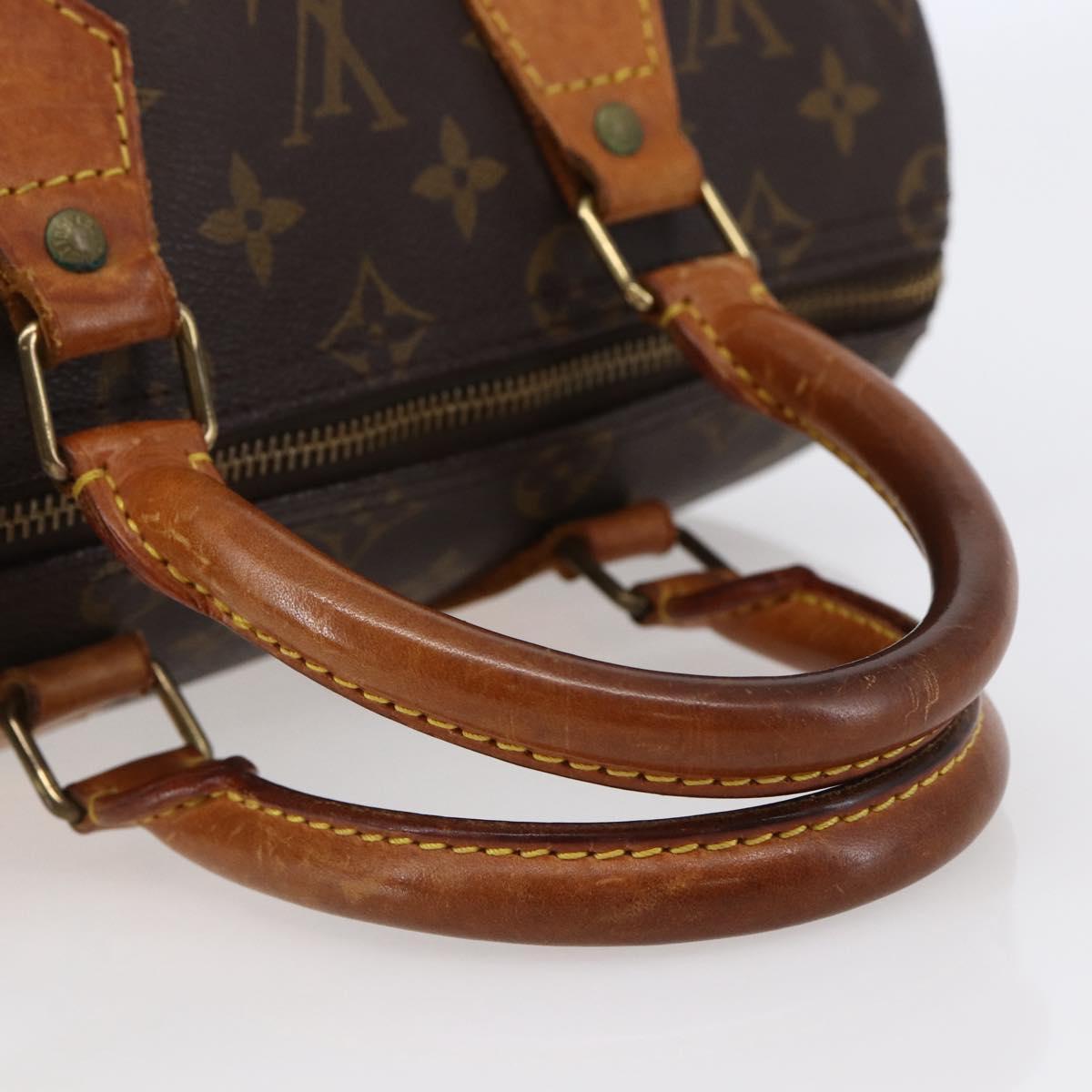 LOUIS VUITTON Monogram Speedy 25 Hand Bag M41528 LV Auth ep11218