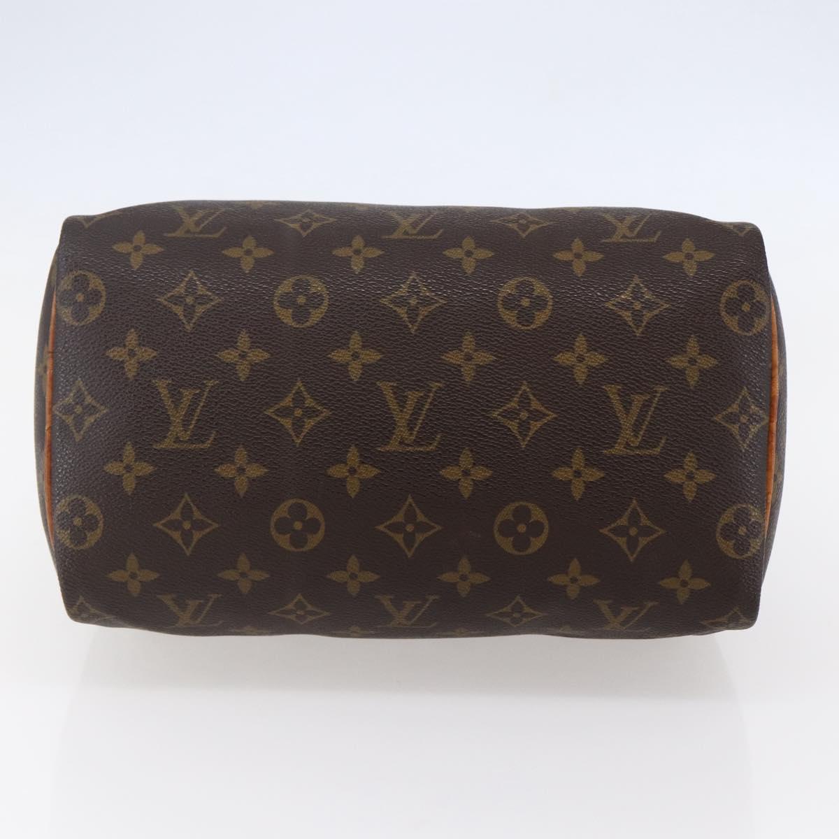 LOUIS VUITTON Monogram Speedy 25 Hand Bag M41528 LV Auth ep11218