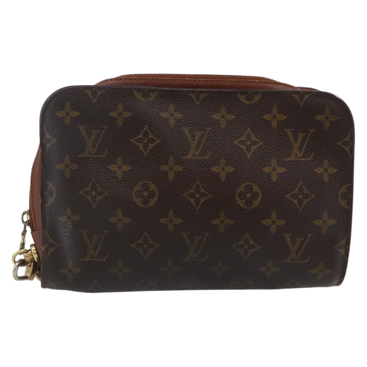 LOUIS VUITTON Monogram Orsay Clutch Bag M51790 LV Auth ep11222