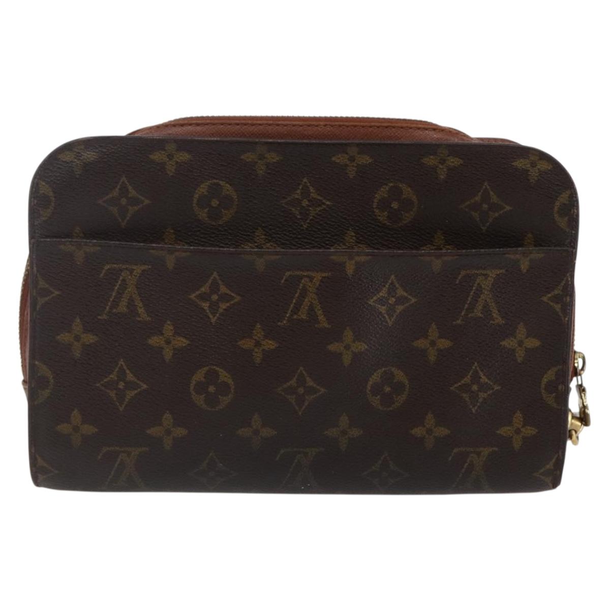 LOUIS VUITTON Monogram Orsay Clutch Bag M51790 LV Auth ep11222