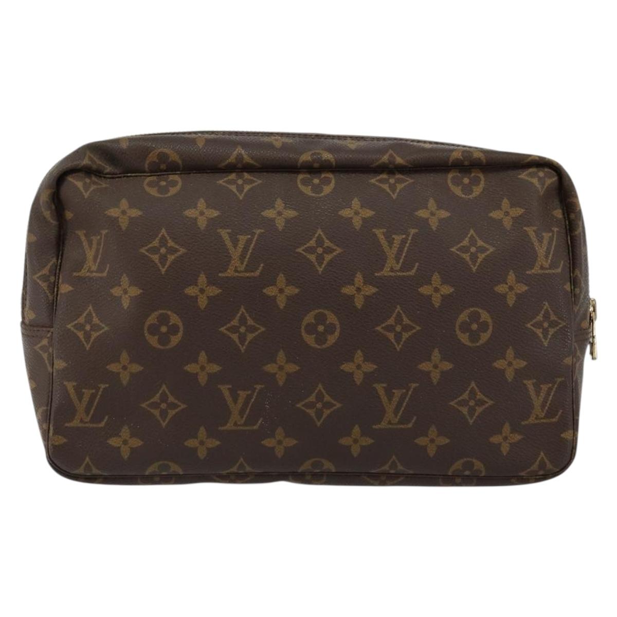 LOUIS VUITTON Monogram Trousse Toilette 28 Clutch Bag M47522 LV Auth ep11229