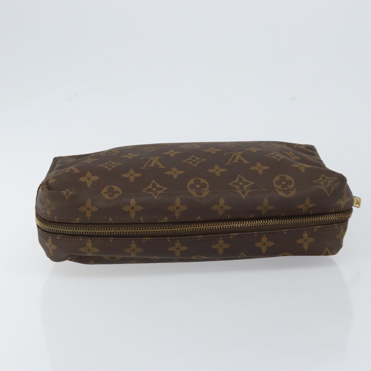 LOUIS VUITTON Monogram Trousse Toilette 28 Clutch Bag M47522 LV Auth ep11229
