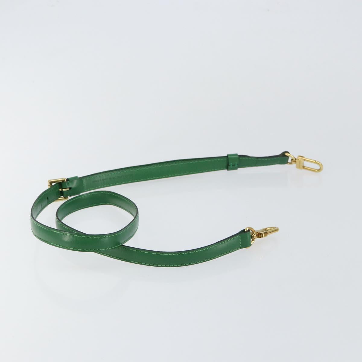 LOUIS VUITTON Epi Adjustable Shoulder Strap 37""-43.7"" Green LV Auth ep11231