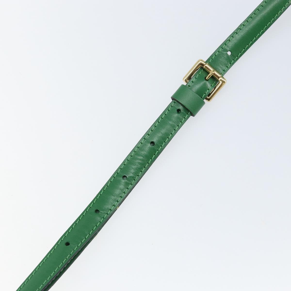 LOUIS VUITTON Epi Adjustable Shoulder Strap 37""-43.7"" Green LV Auth ep11231