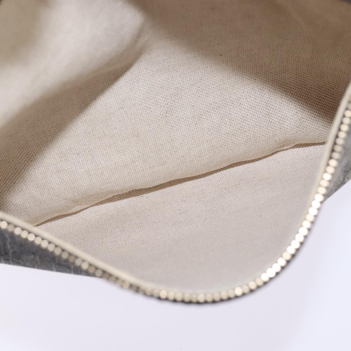 GUCCI GG Supreme Shoulder Bag PVC Beige Gold 201448 Auth ep11234