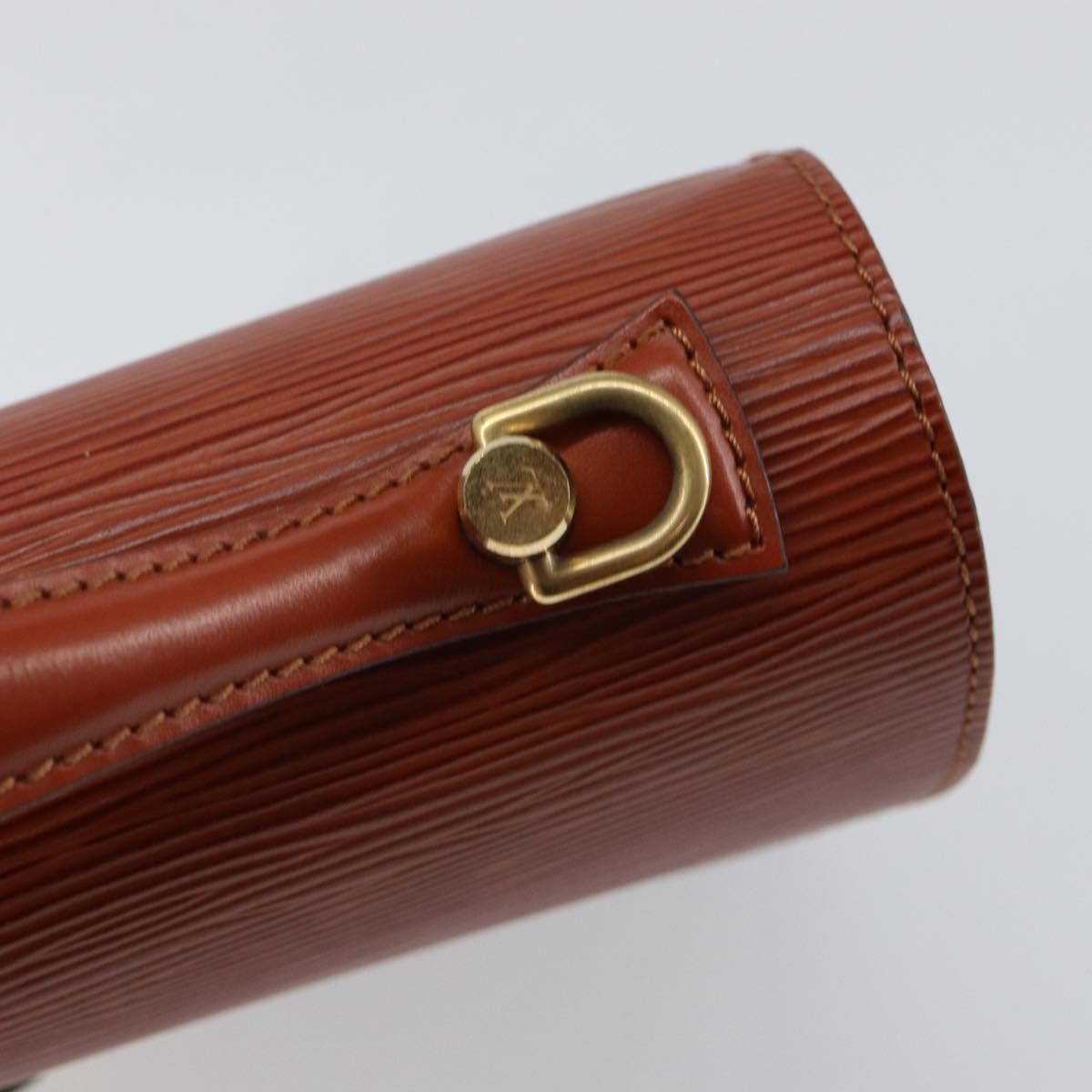 LOUIS VUITTON Epi Monceau 28 Hand Bag Brown M52123 LV Auth ep11246