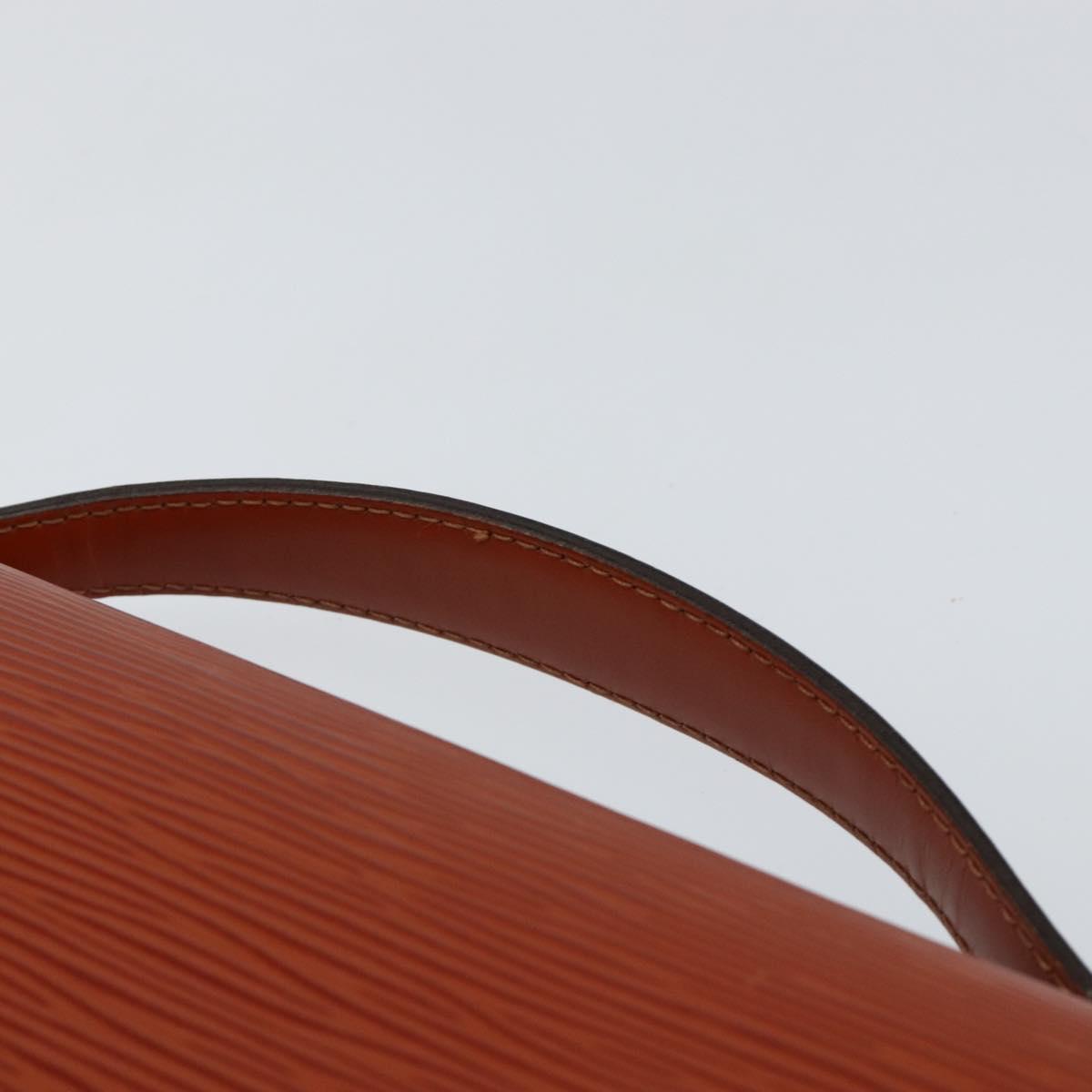 LOUIS VUITTON Epi Monceau 28 Hand Bag Brown M52123 LV Auth ep11246