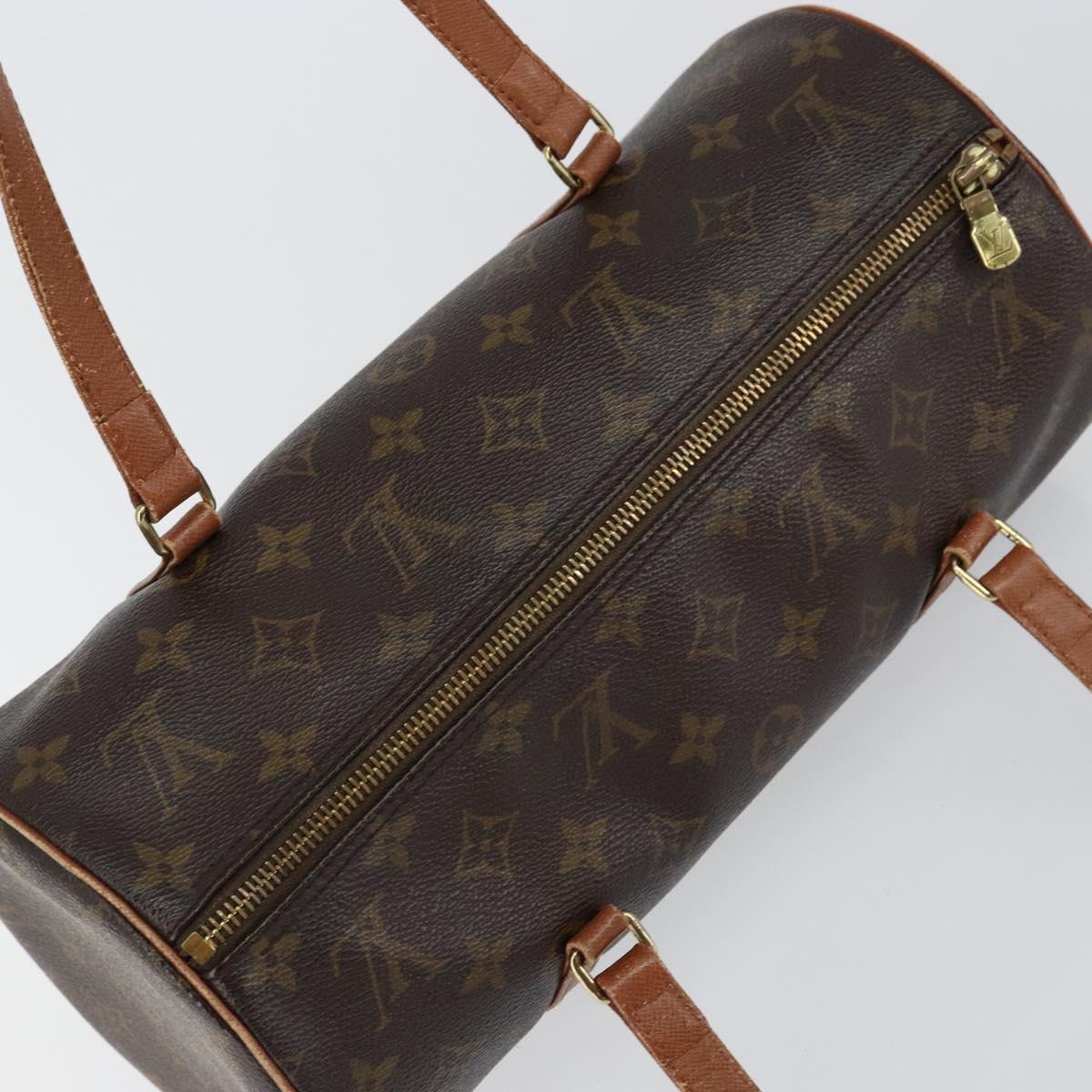 LOUIS VUITTON Monogram Papillon 30 Hand Bag M51385 LV Auth ep11247