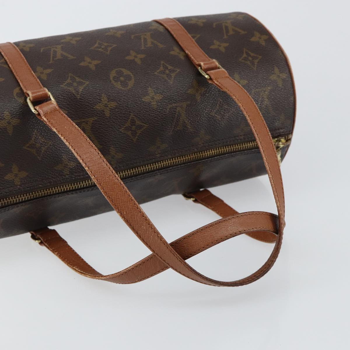 LOUIS VUITTON Monogram Papillon 30 Hand Bag M51385 LV Auth ep11247
