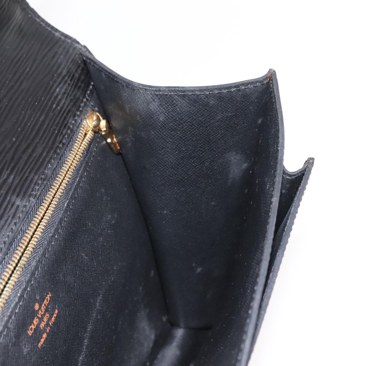 LOUIS VUITTON Epi Monceau 28 Hand Bag Black M52122 LV Auth ep11252