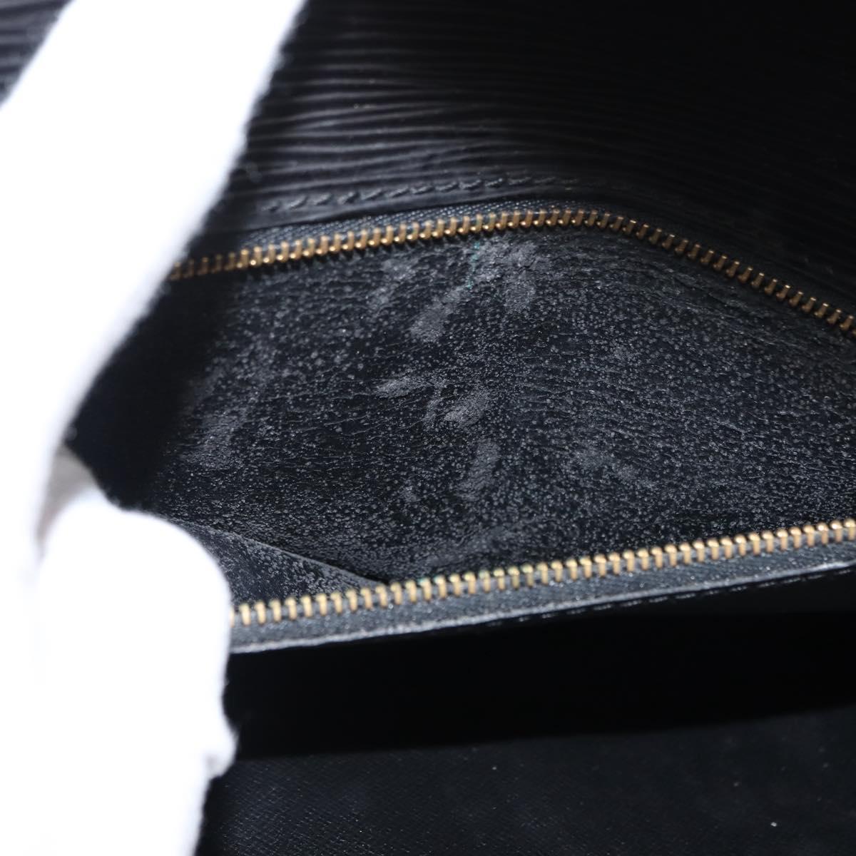LOUIS VUITTON Epi Monceau 28 Hand Bag Black M52122 LV Auth ep11252