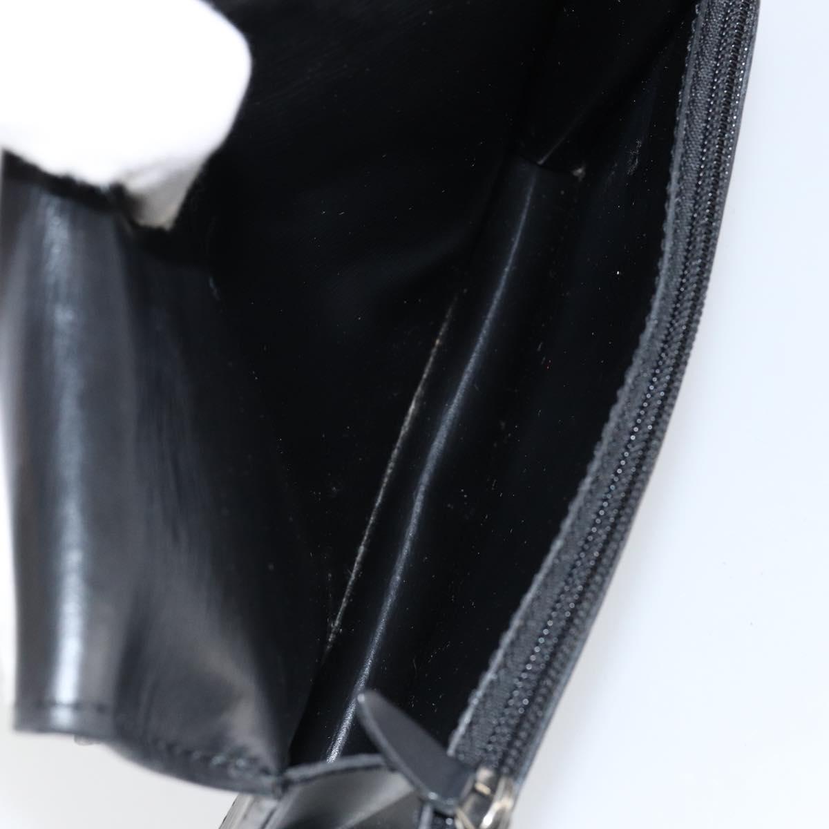 LOUIS VUITTON Epi Pochette Ceinture Waist Bag Black M52602 LV Auth ep11253