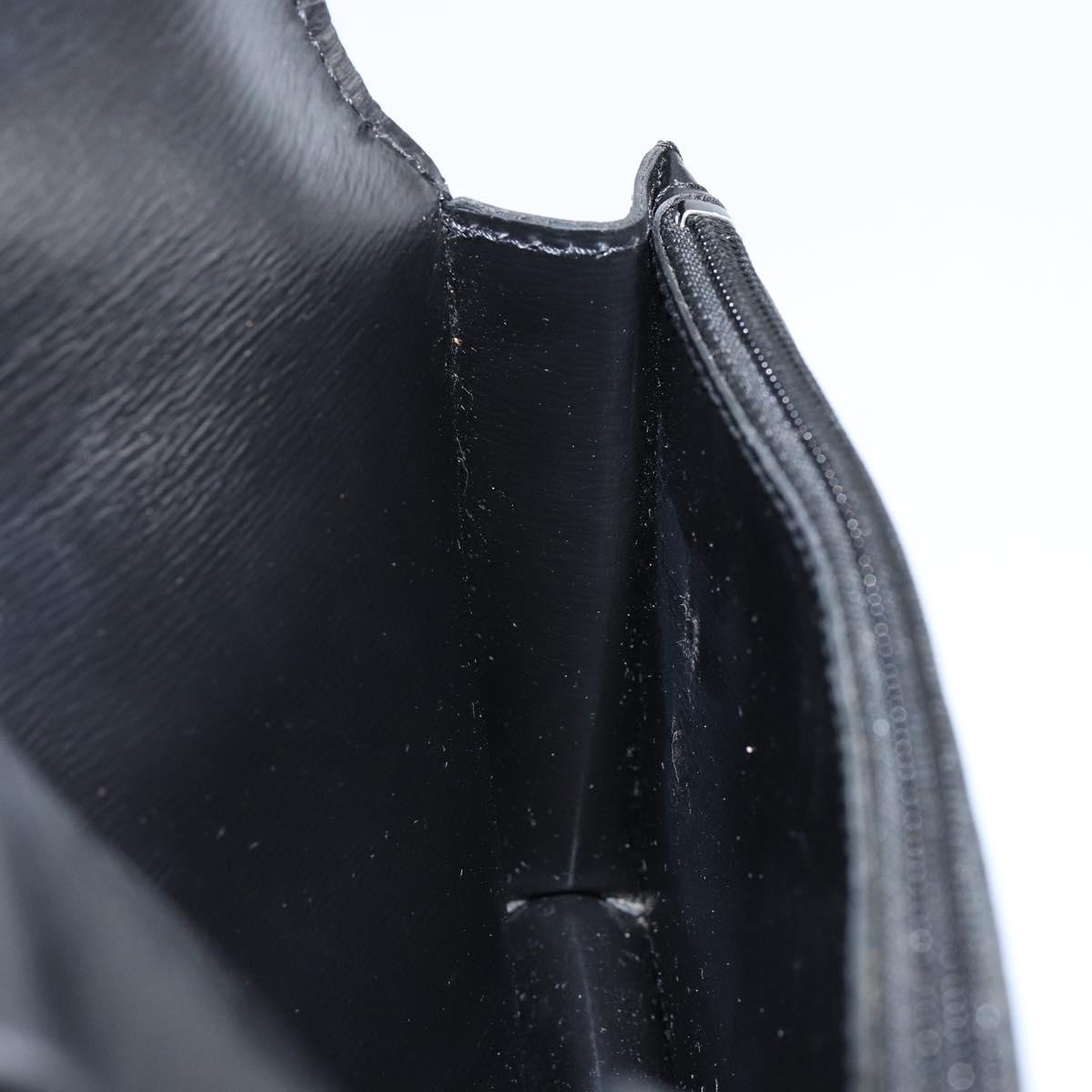 LOUIS VUITTON Epi Pochette Ceinture Waist Bag Black M52602 LV Auth ep11253