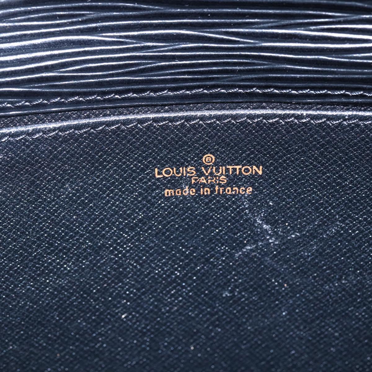 LOUIS VUITTON Epi Jena Clutch Bag Black M52722 LV Auth ep11254