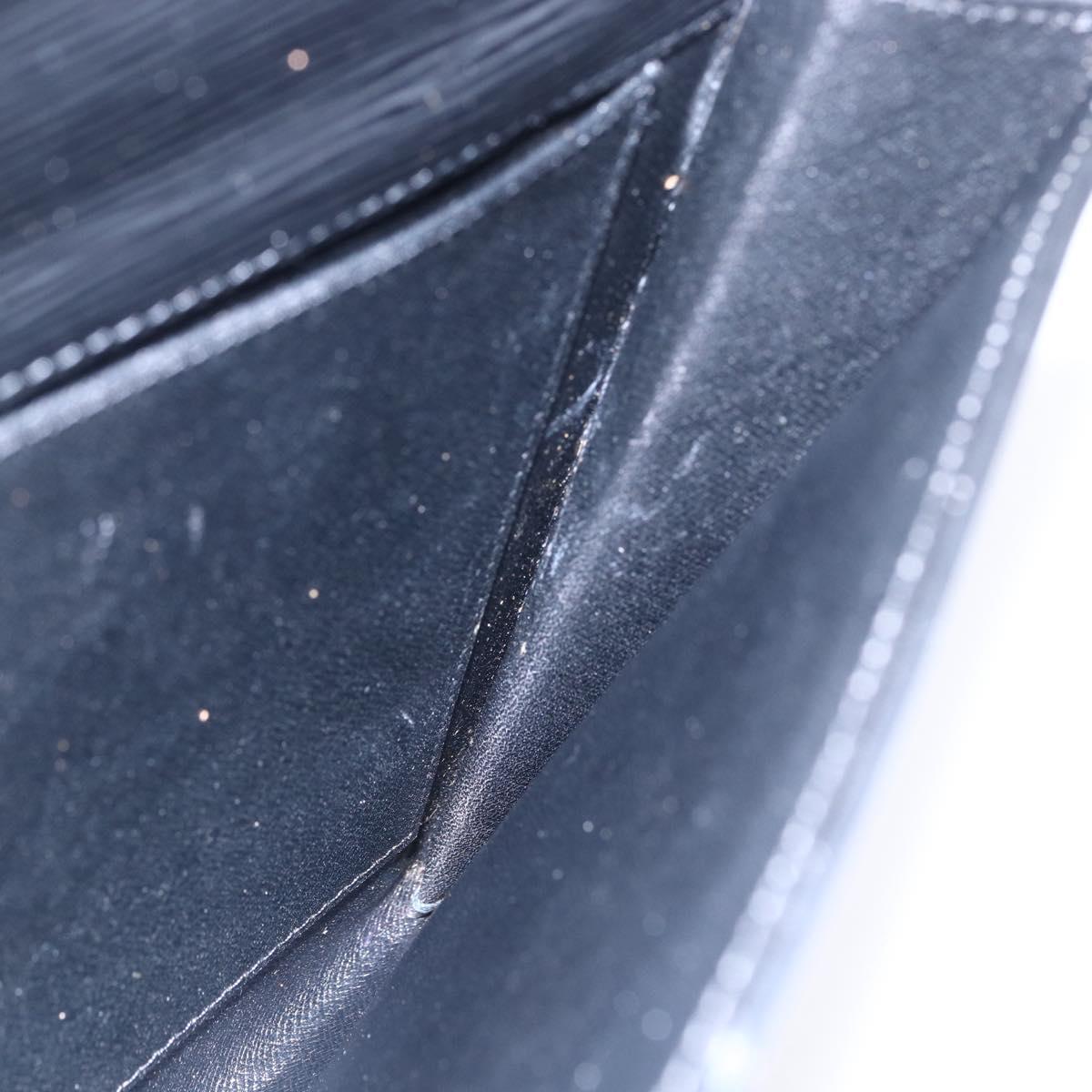 LOUIS VUITTON Epi Jena Clutch Bag Black M52722 LV Auth ep11254