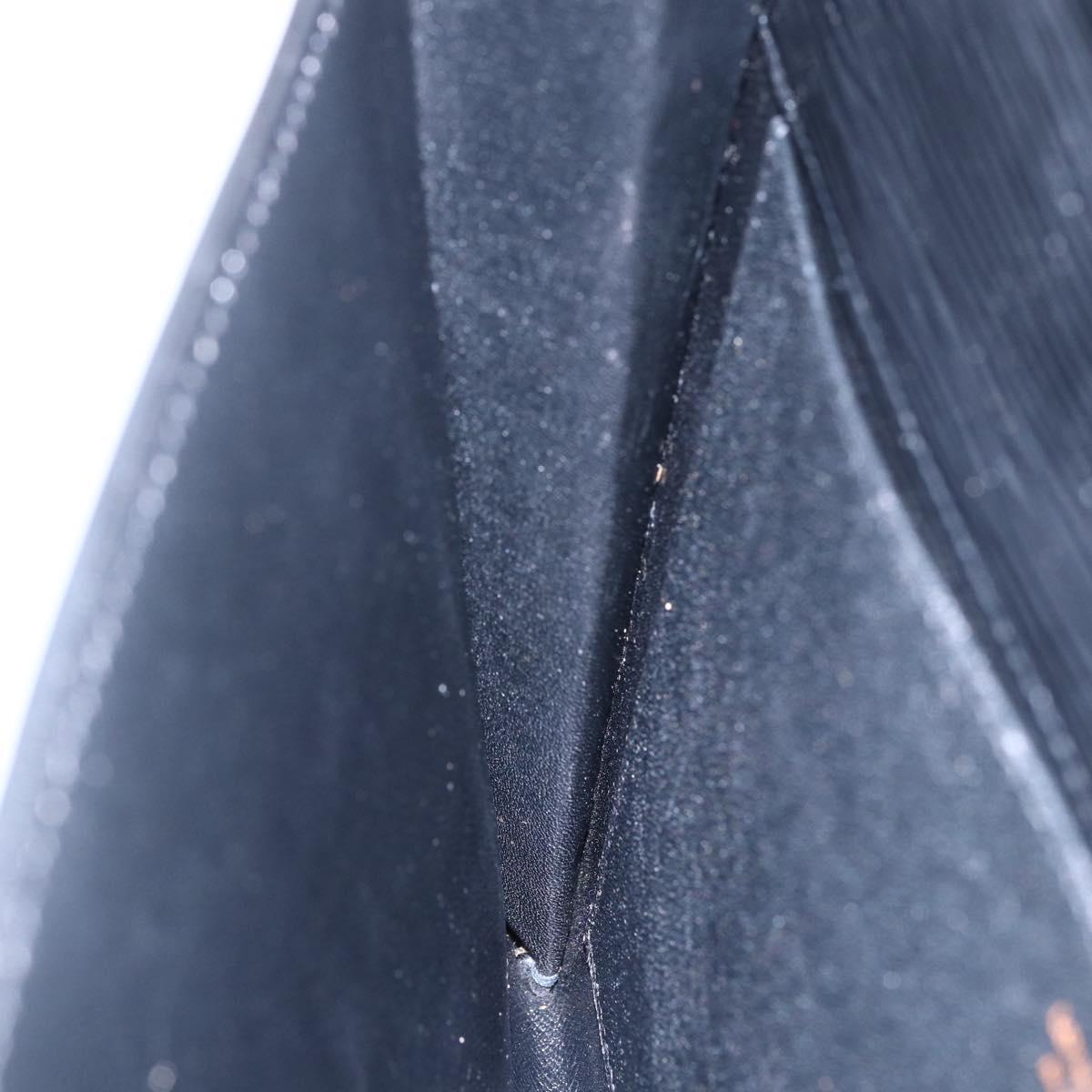 LOUIS VUITTON Epi Jena Clutch Bag Black M52722 LV Auth ep11254