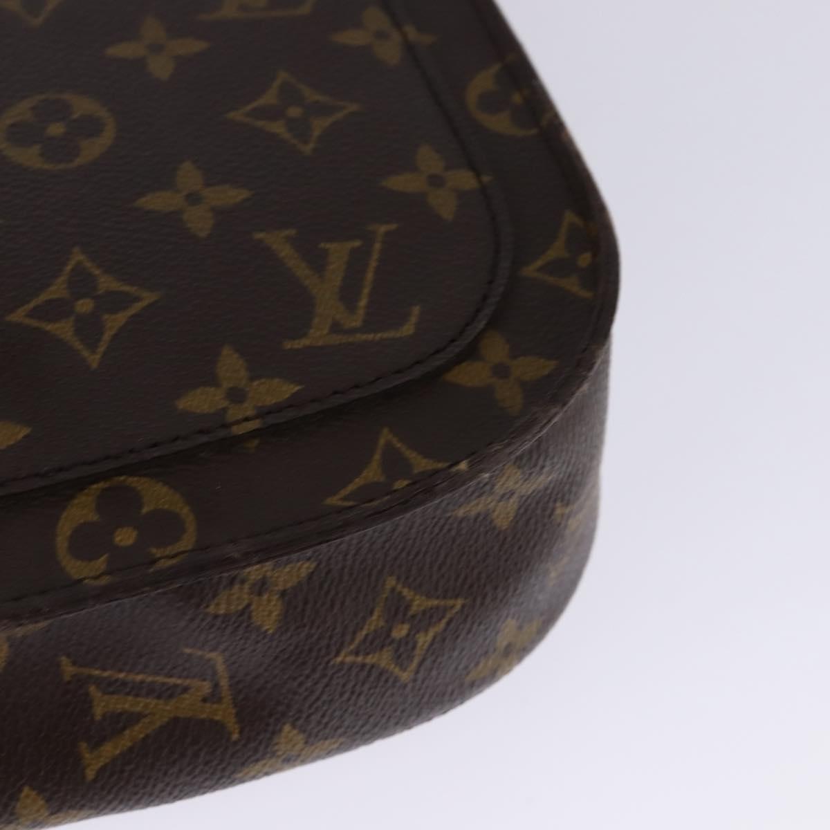 LOUIS VUITTON Monogram Saint Cloud GM Shoulder Bag M51242 LV Auth ep11266