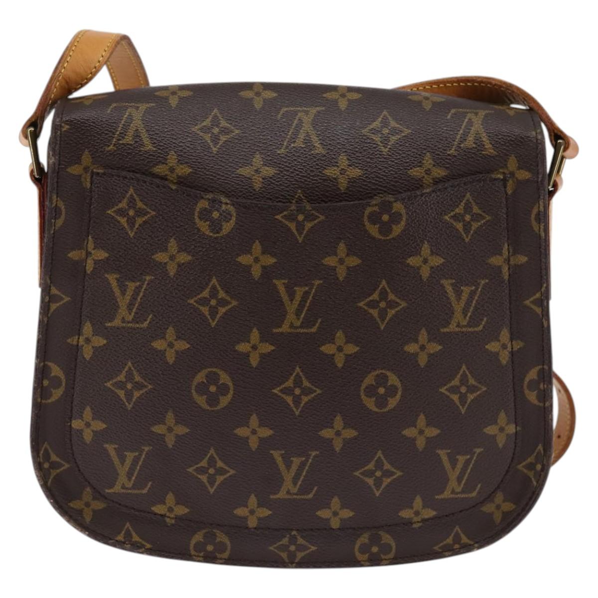 LOUIS VUITTON Monogram Saint Cloud GM Shoulder Bag M51242 LV Auth ep11266