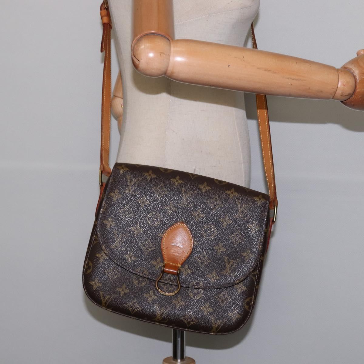 LOUIS VUITTON Monogram Saint Cloud GM Shoulder Bag M51242 LV Auth ep11273
