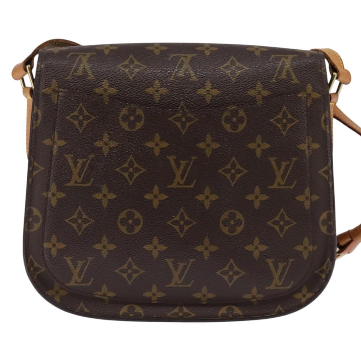 LOUIS VUITTON Monogram Saint Cloud GM Shoulder Bag M51242 LV Auth ep11273