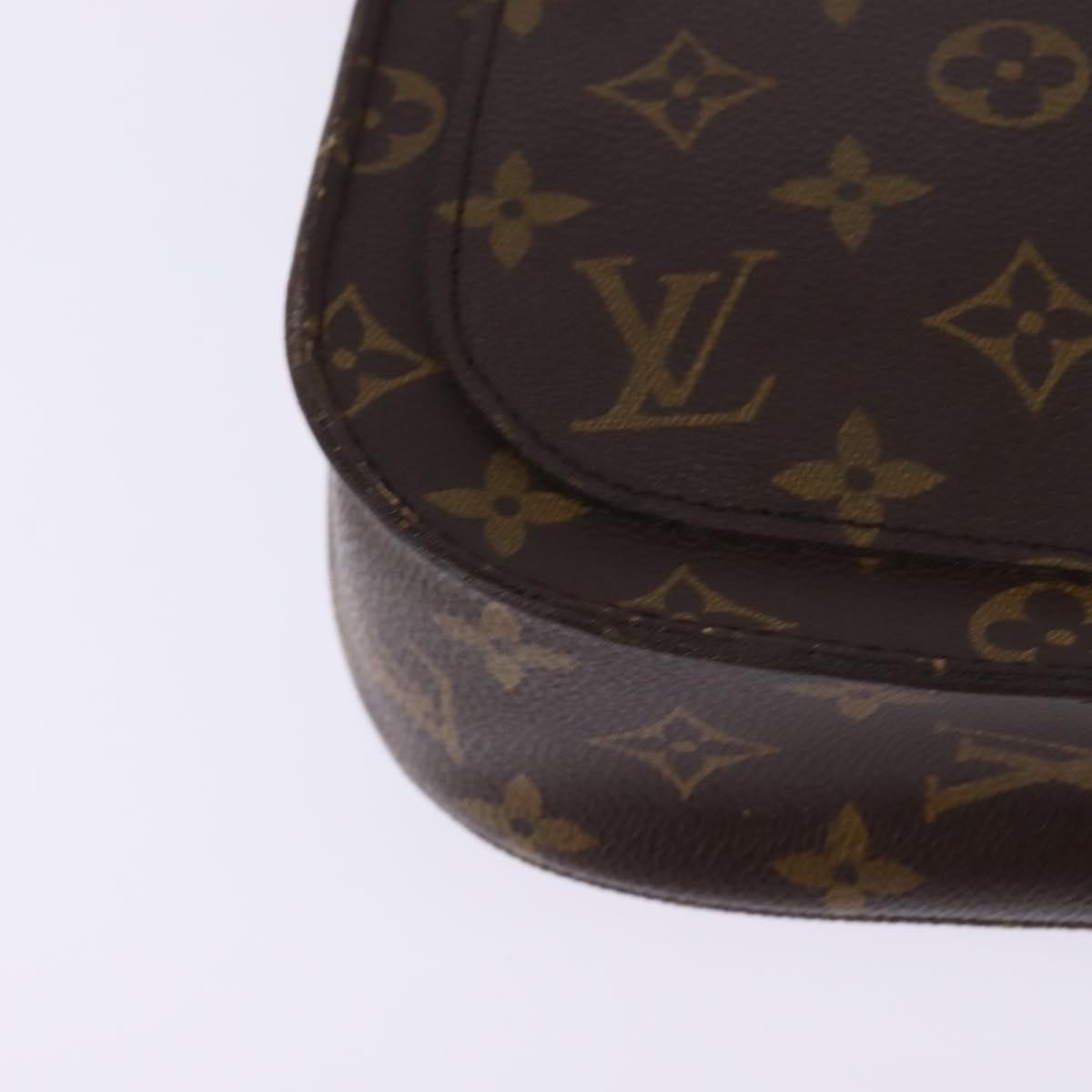 LOUIS VUITTON Monogram Saint Cloud GM Shoulder Bag M51242 LV Auth ep11278