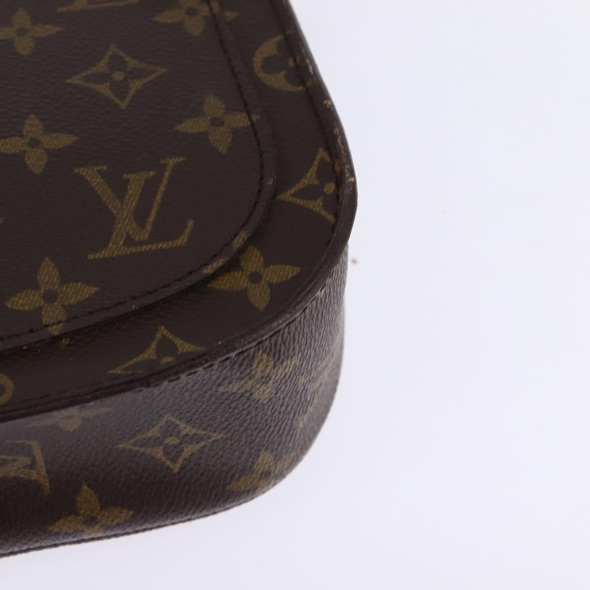 LOUIS VUITTON Monogram Saint Cloud GM Shoulder Bag M51242 LV Auth ep11278