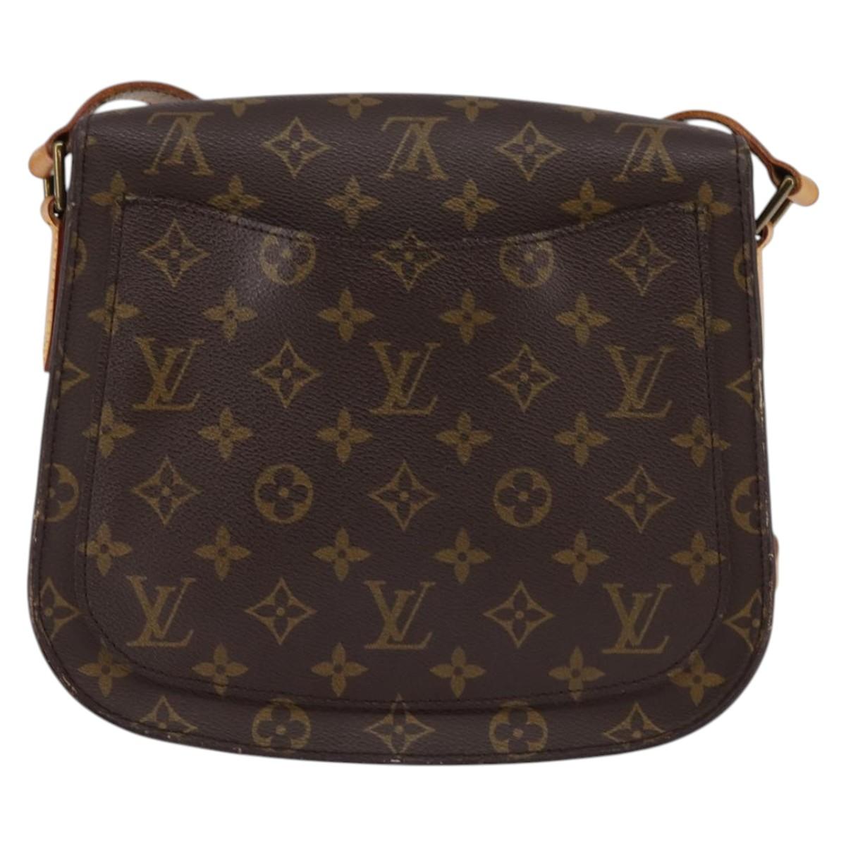 LOUIS VUITTON Monogram Saint Cloud GM Shoulder Bag M51242 LV Auth ep11278