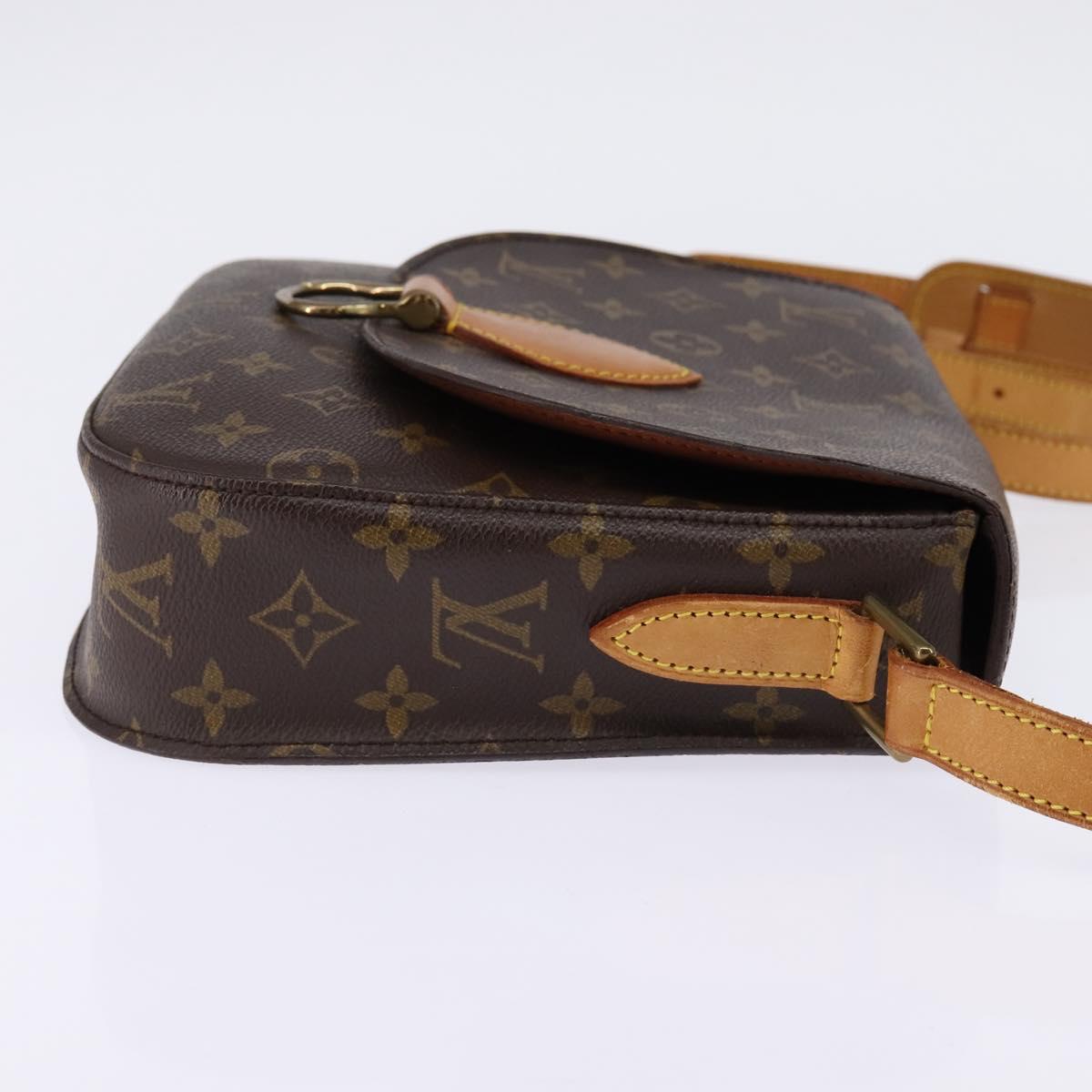LOUIS VUITTON Monogram Saint Cloud GM Shoulder Bag M51242 LV Auth ep11278