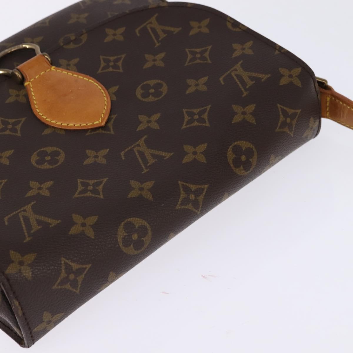 LOUIS VUITTON Monogram Saint Cloud GM Shoulder Bag M51242 LV Auth ep11278