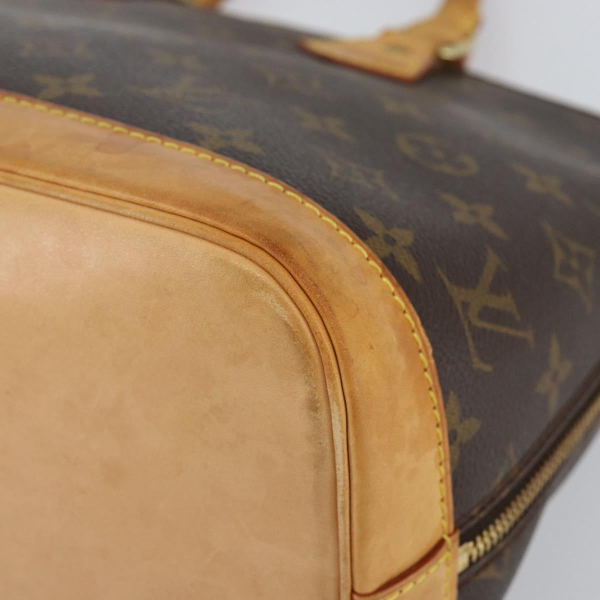 LOUIS VUITTON Monogram Alma Hand Bag M51130 LV Auth ep11282