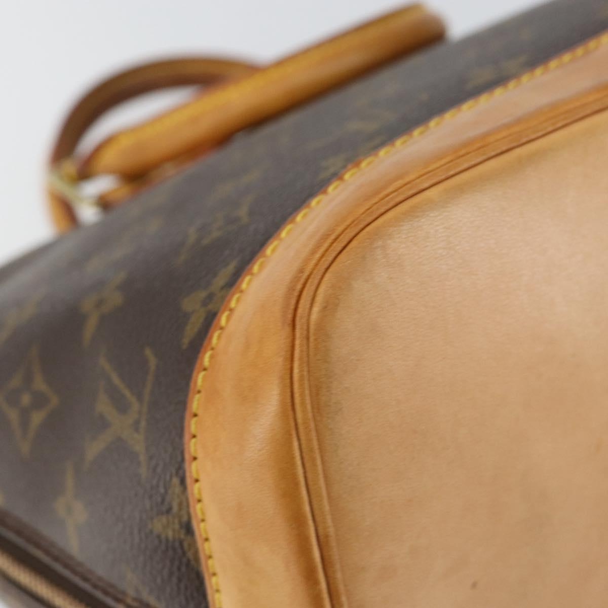 LOUIS VUITTON Monogram Alma Hand Bag M51130 LV Auth ep11282