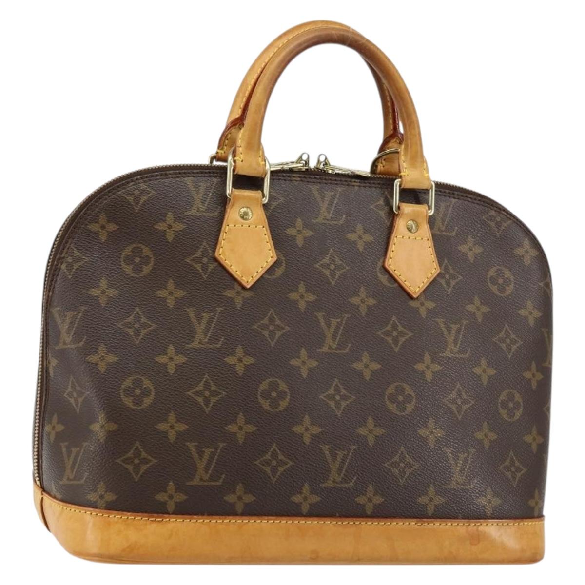 LOUIS VUITTON Monogram Alma Hand Bag M51130 LV Auth ep11282