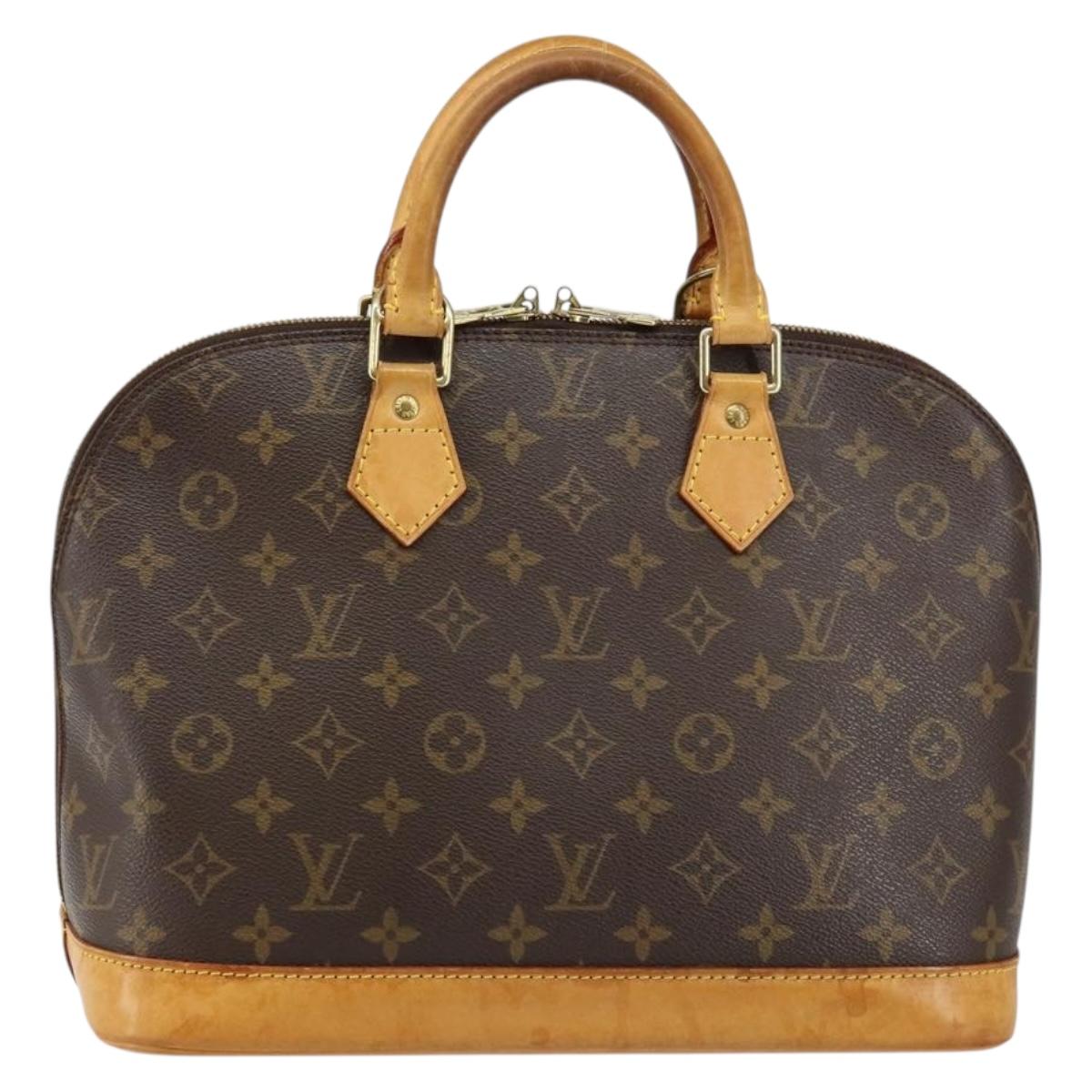LOUIS VUITTON Monogram Alma Hand Bag M51130 LV Auth ep11282