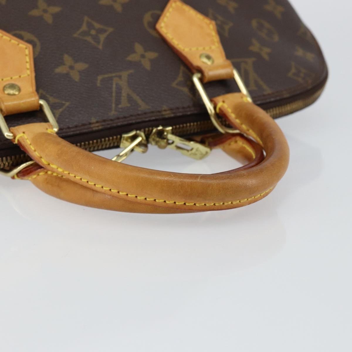 LOUIS VUITTON Monogram Alma Hand Bag M51130 LV Auth ep11282