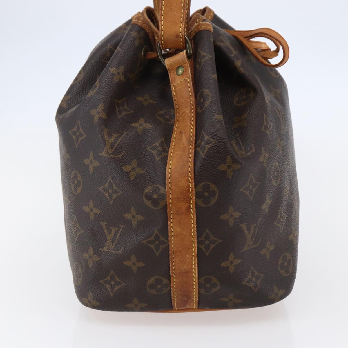 LOUIS VUITTON Monogram Petit Noe Shoulder Bag M42226 LV Auth ep11288