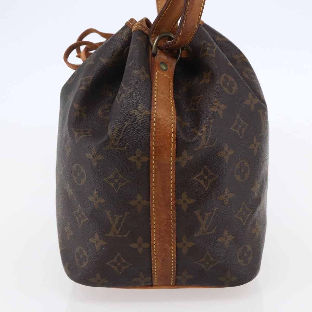 LOUIS VUITTON Monogram Petit Noe Shoulder Bag M42226 LV Auth ep11288