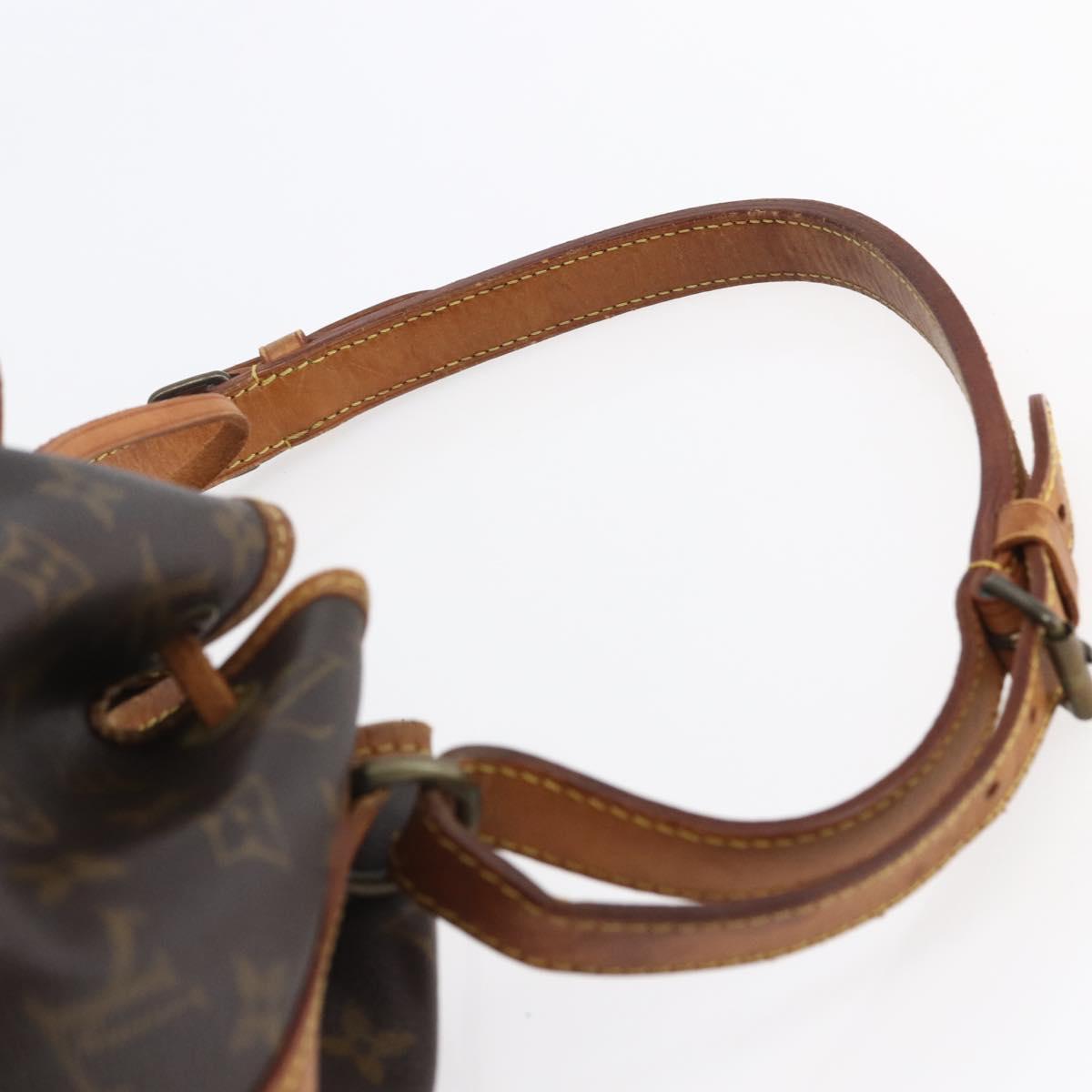 LOUIS VUITTON Monogram Petit Noe Shoulder Bag M42226 LV Auth ep11288