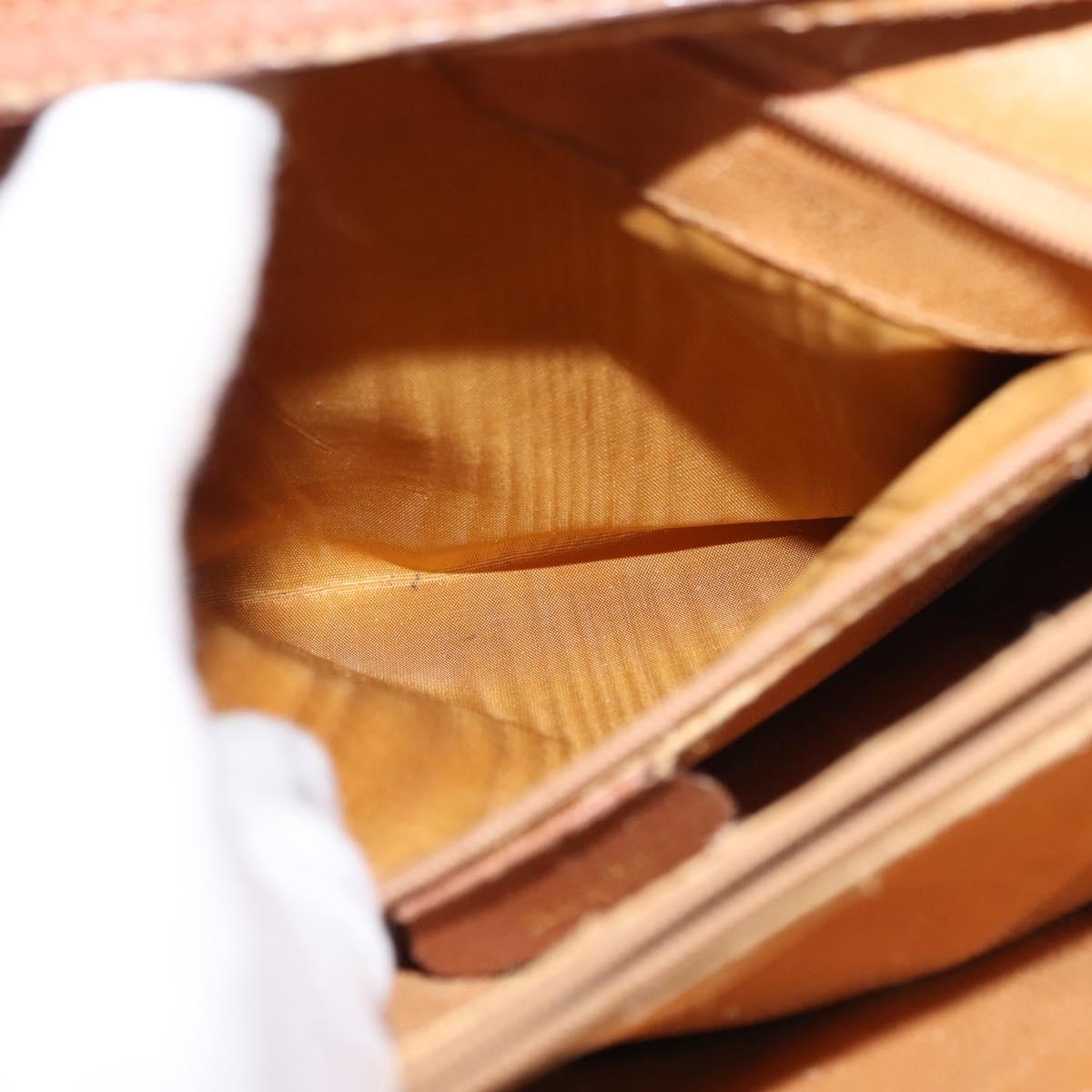 GUCCI Bamboo Hand Bag Leather Brown Gold 002 2853 0260 0 Auth ep11300