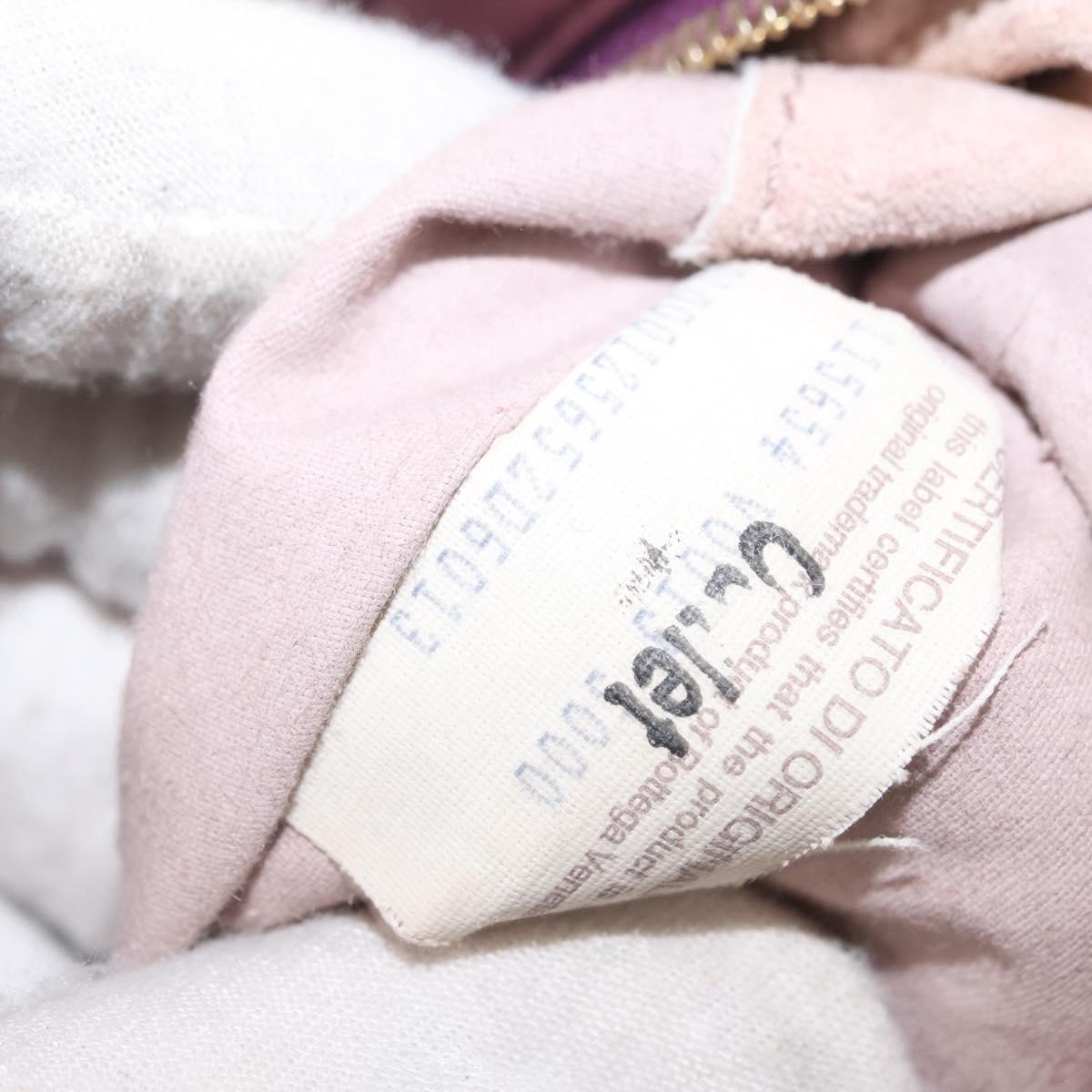 BOTTEGA VENETA INTRECCIATO Hobo Bag Leather Outlet Purple 115654 Auth ep11306